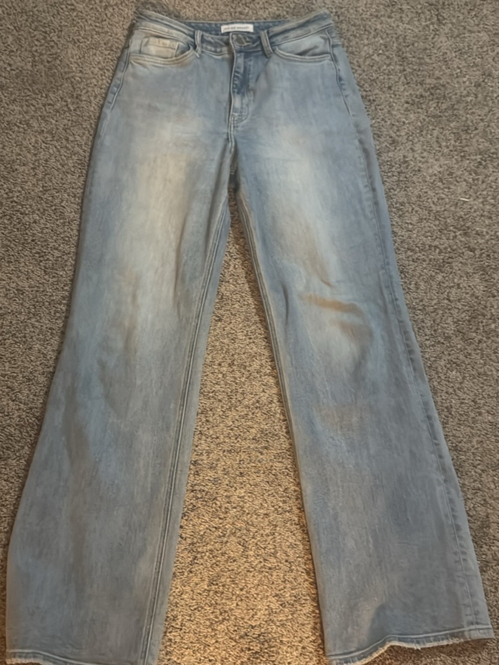 Flying Monkey Light Blue Wide-Leg Jeans